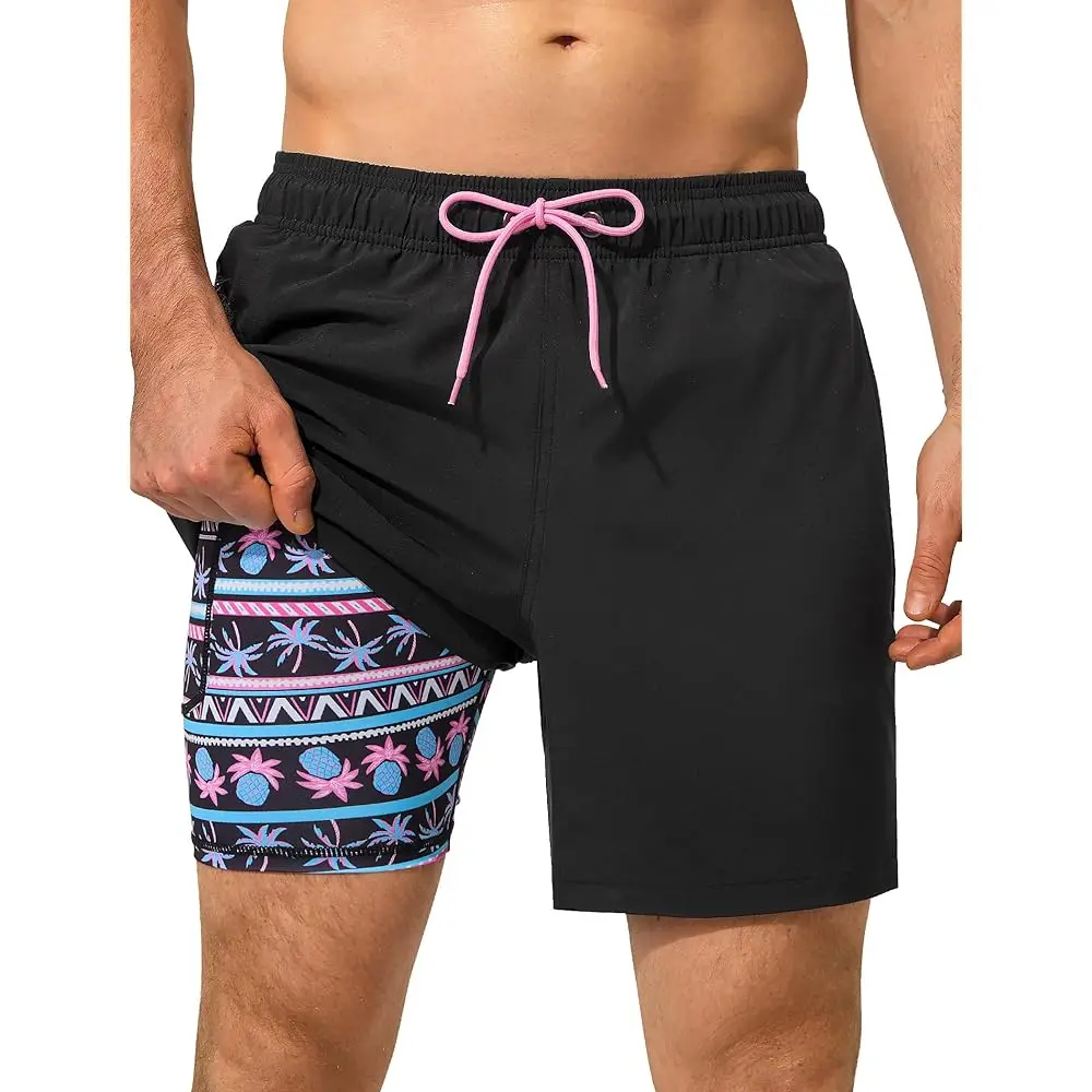 Swim Trunks Men 7 Inch Bathing Suits Zipper Pockets Swimming Shorts for Vacation, Pool, Beach, Surfing, Casual
Swim Trunks Men 7 Inch Bathing Suits Zipper Pockets Swimming Shorts for Vacation, Pool, Beach, Surfing, Casual