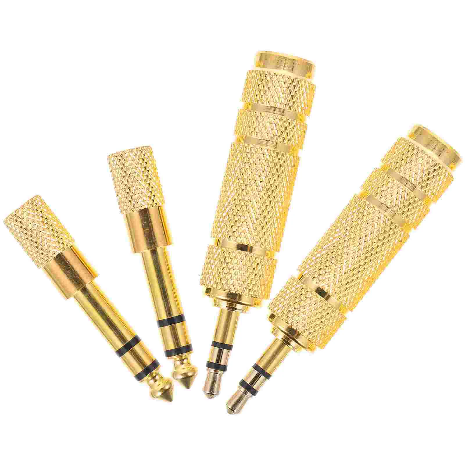 4 Pcs Adapter Head Phones Stereo Headphone Audios Connector Jack Conversion Zinc Alloy Instrument Converter
4 Pcs Adapter Head Phones Stereo Headphone Audios Connector Jack Conversion Zinc Alloy Instrument Converter