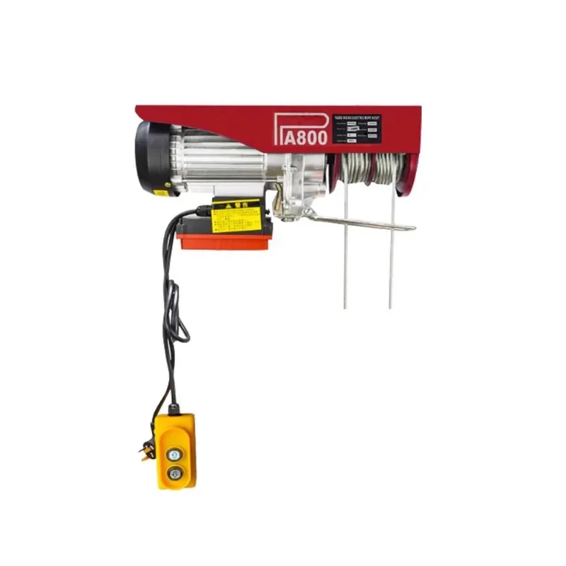 Remote control double drum micro electric hoist 220v automatic lifting platform small motor
Remote control double drum micro electric hoist 220v automatic lifting platform small motor