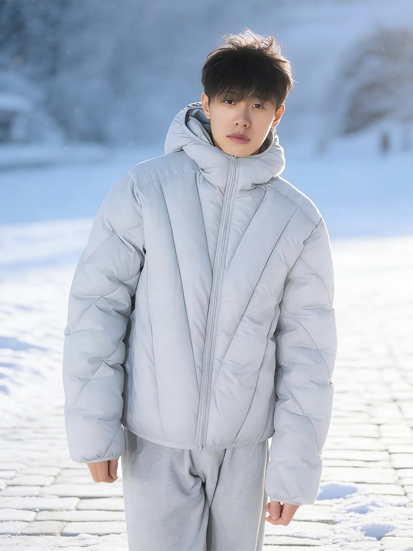 Мужская зимняя теплая водонепроницаемая куртка из хлопка с V-образным вырезом, капюшоном и молнией, в американском стиле, с ребристой отделкой, Cleanfit
Мужская зимняя теплая водонепроницаемая куртка из хлопка с V-образным вырезом, капюшоном и молнией, в американском стиле, с ребристой отделкой, Cleanfit