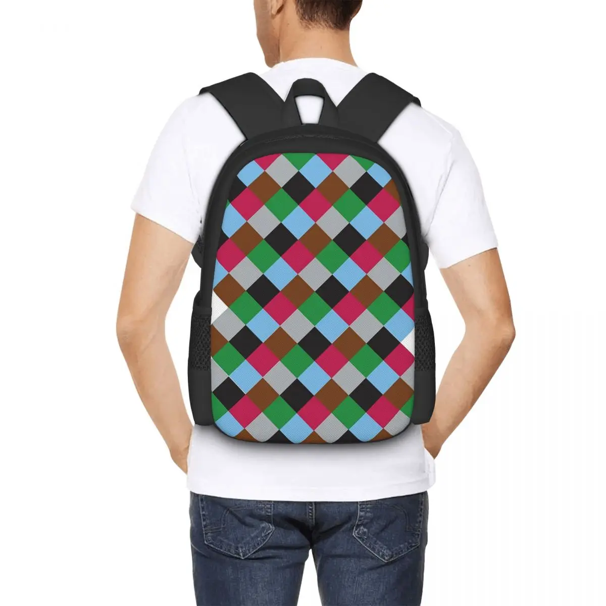 Subtly Harlequins Obsessed Student Backpack School Bag Hiking Travel Daypack for Men Women Fashion Bookbag Shoulder Bags
Subtly Harlequins Obsessed Student Backpack School Bag Hiking Travel Daypack for Men Women Fashion Bookbag Shoulder Bags