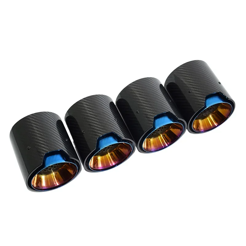 Exhaust Tip for BMW G80 G81 G82 G87 M2 M3 M4 M Power 4 PCS High Quality Carbon Fiber SS304 Muffler Exhaust Pipe Tail Pipe
Exhaust Tip for BMW G80 G81 G82 G87 M2 M3 M4 M Power 4 PCS High Quality Carbon Fiber SS304 Muffler Exhaust Pipe Tail Pipe