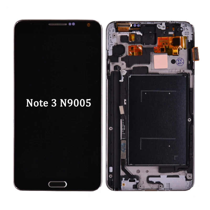 For Samsung Galaxy Note 3 III N9005 LCD Display Touch Screen Digitizer Assembly With Frame Replacement Parts
For Samsung Galaxy Note 3 III N9005 LCD Display Touch Screen Digitizer Assembly With Frame Replacement Parts