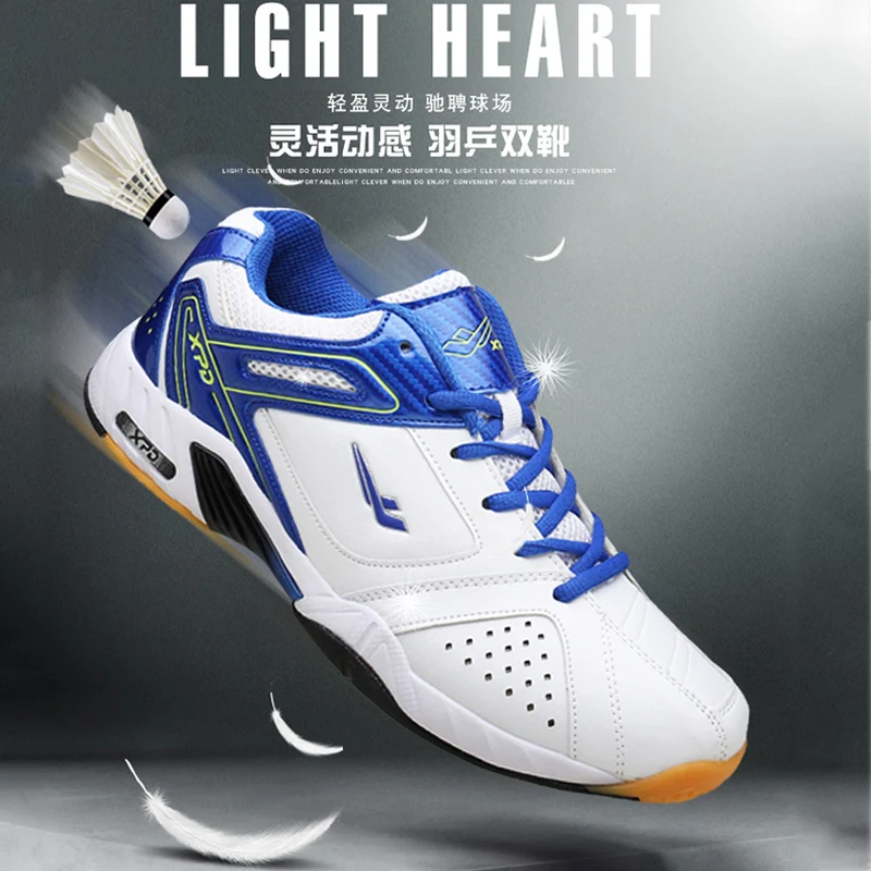 Professional Badminton Shoes Women Non-slip Men Table Tennis Training Sneakers Comfortable Couple Volleyball Tennis Shoes 803
Professional Badminton Shoes Women Non-slip Men Table Tennis Training Sneakers Comfortable Couple Volleyball Tennis Shoes 803
