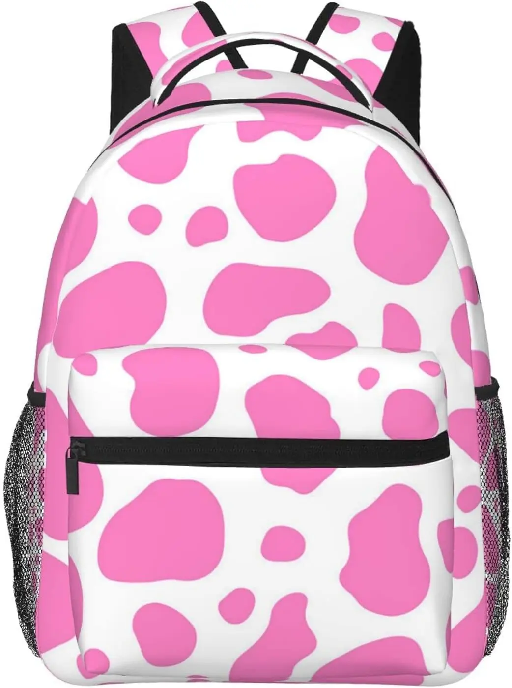 Pink White Cow Print Stylish Casual Backpack Purse Laptop Backpacks Pockets Computer Daypack For Work Business Travel
Pink White Cow Print Stylish Casual Backpack Purse Laptop Backpacks Pockets Computer Daypack For Work Business Travel