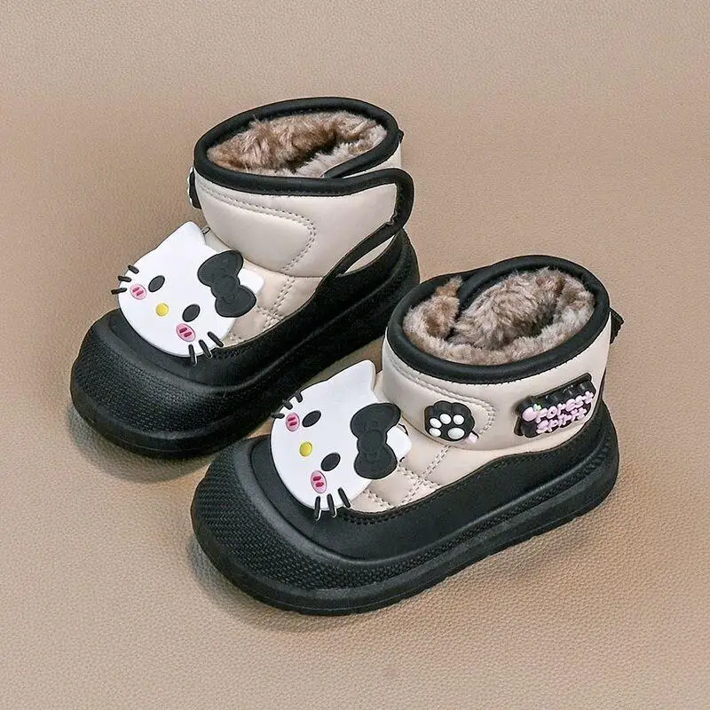 Sanrio Hello Kitty Women's Winter High Boots Toddler Girl Cotton Shoes Casual Shoes White Uggs Cute Kids Girls Children's Shoes
Sanrio Hello Kitty Women's Winter High Boots Toddler Girl Cotton Shoes Casual Shoes White Uggs Cute Kids Girls Children's Shoes