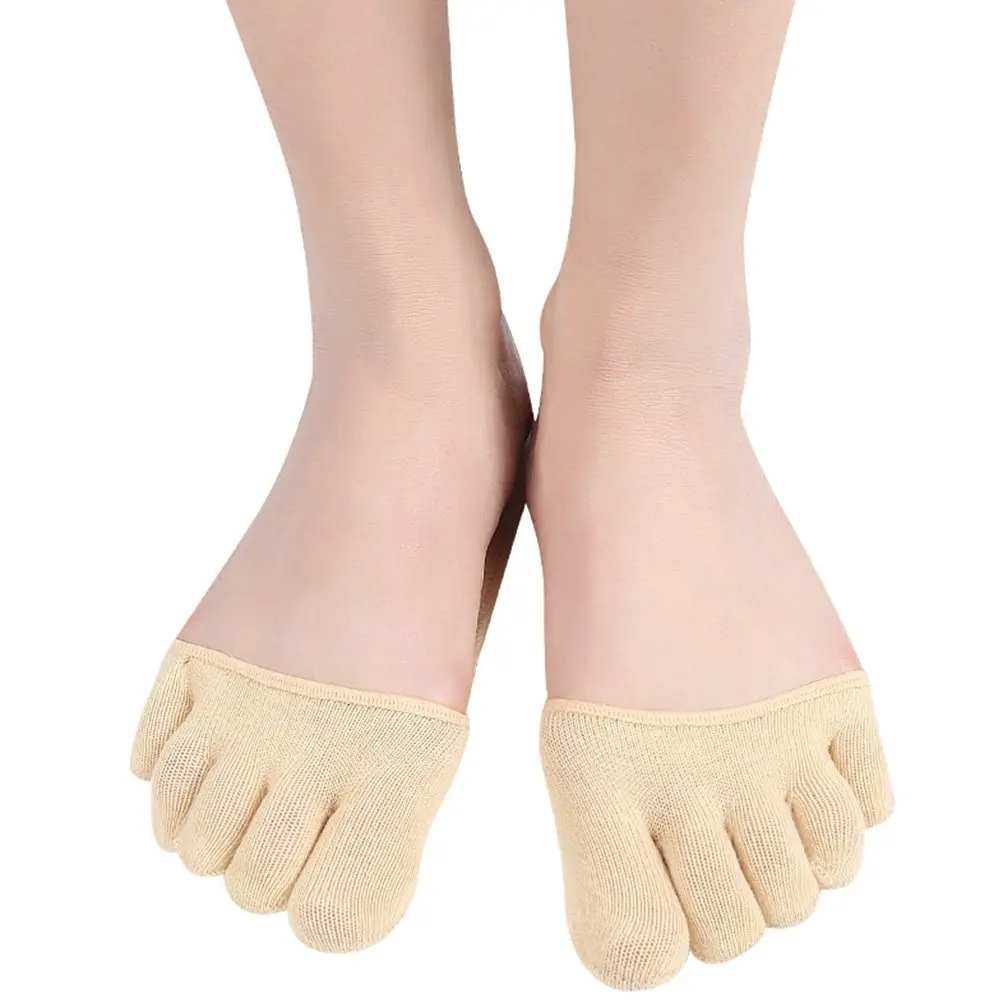 2Pairs Breathable Anti-Wear Half Socks Sweat-Absorbing Invisible Toe Covers for Women Soft Cotton Forefoot Socks High Heel
2Pairs Breathable Anti-Wear Half Socks Sweat-Absorbing Invisible Toe Covers for Women Soft Cotton Forefoot Socks High Heel