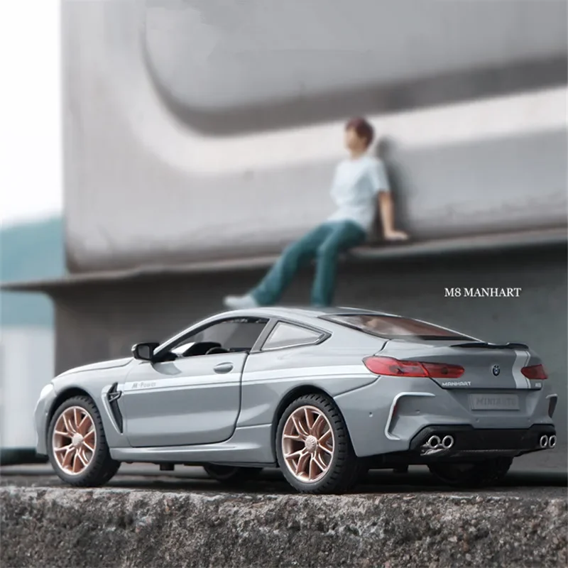 M8 MH8 800 Manhart Alloy Sports Car 1:32 Model Diecast Metal Toy Vehicle Car Model Sound and Light Simulation Toy Gift
M8 MH8 800 Manhart Alloy Sports Car 1:32 Model Diecast Metal Toy Vehicle Car Model Sound and Light Simulation Toy Gift