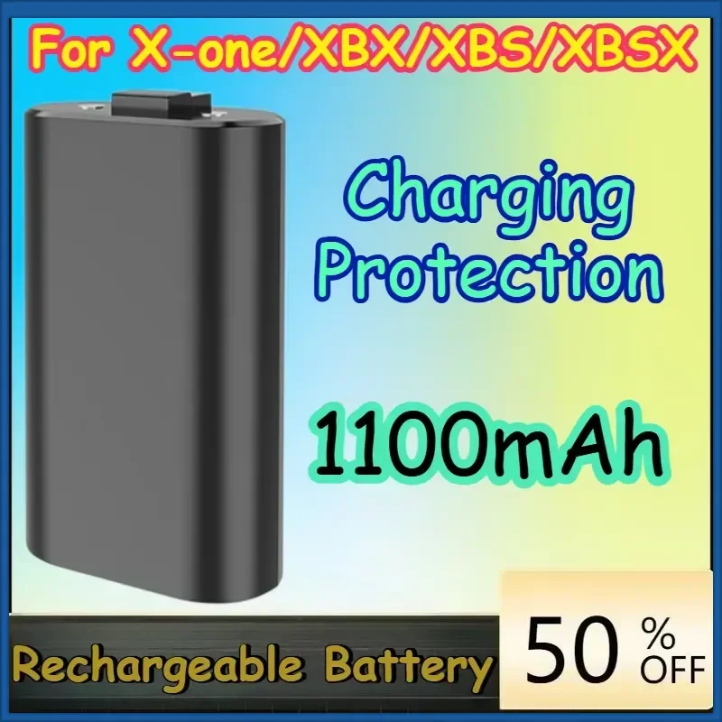 1100mAh Xbox One High-Quality Battery Pack for X-one/XBX/XBS/XBSX High-Performance Controller Battery
1100mAh Xbox One High-Quality Battery Pack for X-one/XBX/XBS/XBSX High-Performance Controller Battery
