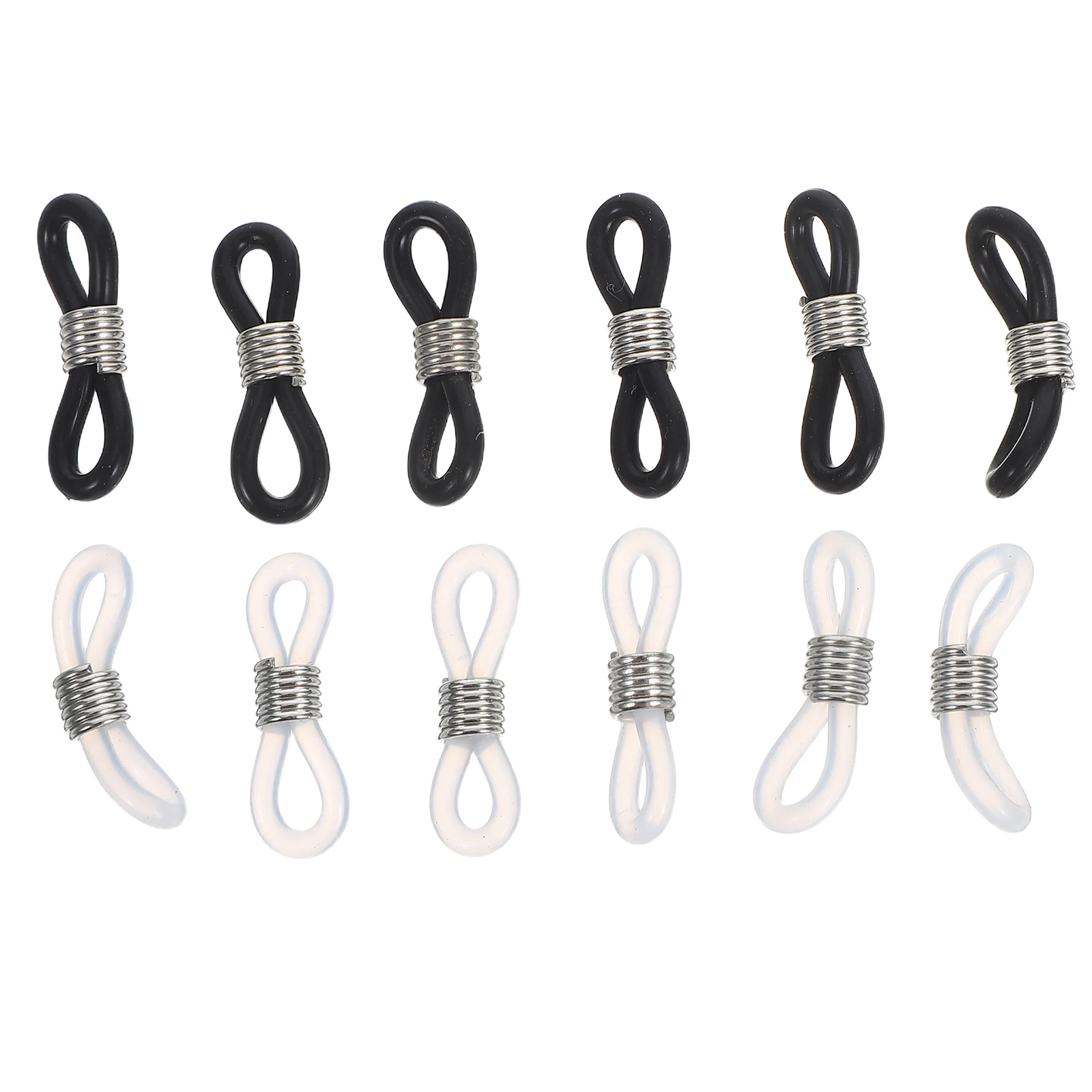 12 Pcs Chain Ends Rubber Non Eyeglass Chain Rings Anti Slip Temple Grips Connector Vintage Metal Coil DIY Accessories
12 Pcs Chain Ends Rubber Non Eyeglass Chain Rings Anti Slip Temple Grips Connector Vintage Metal Coil DIY Accessories