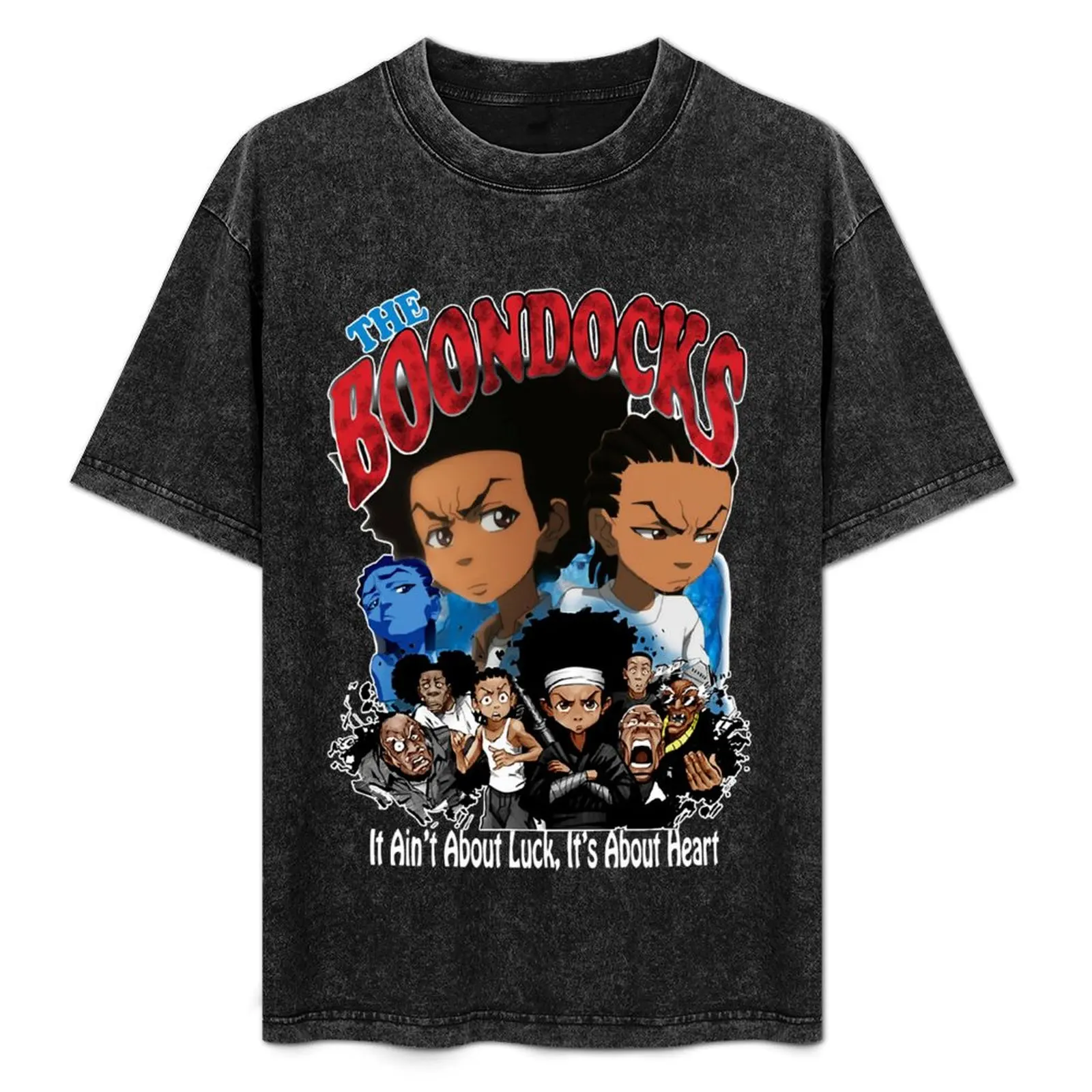 The boondocks sitcom poster T-Shirt Active Sports Short Sleeve Cotton Shirt
The boondocks sitcom poster T-Shirt Active Sports Short Sleeve Cotton Shirt
