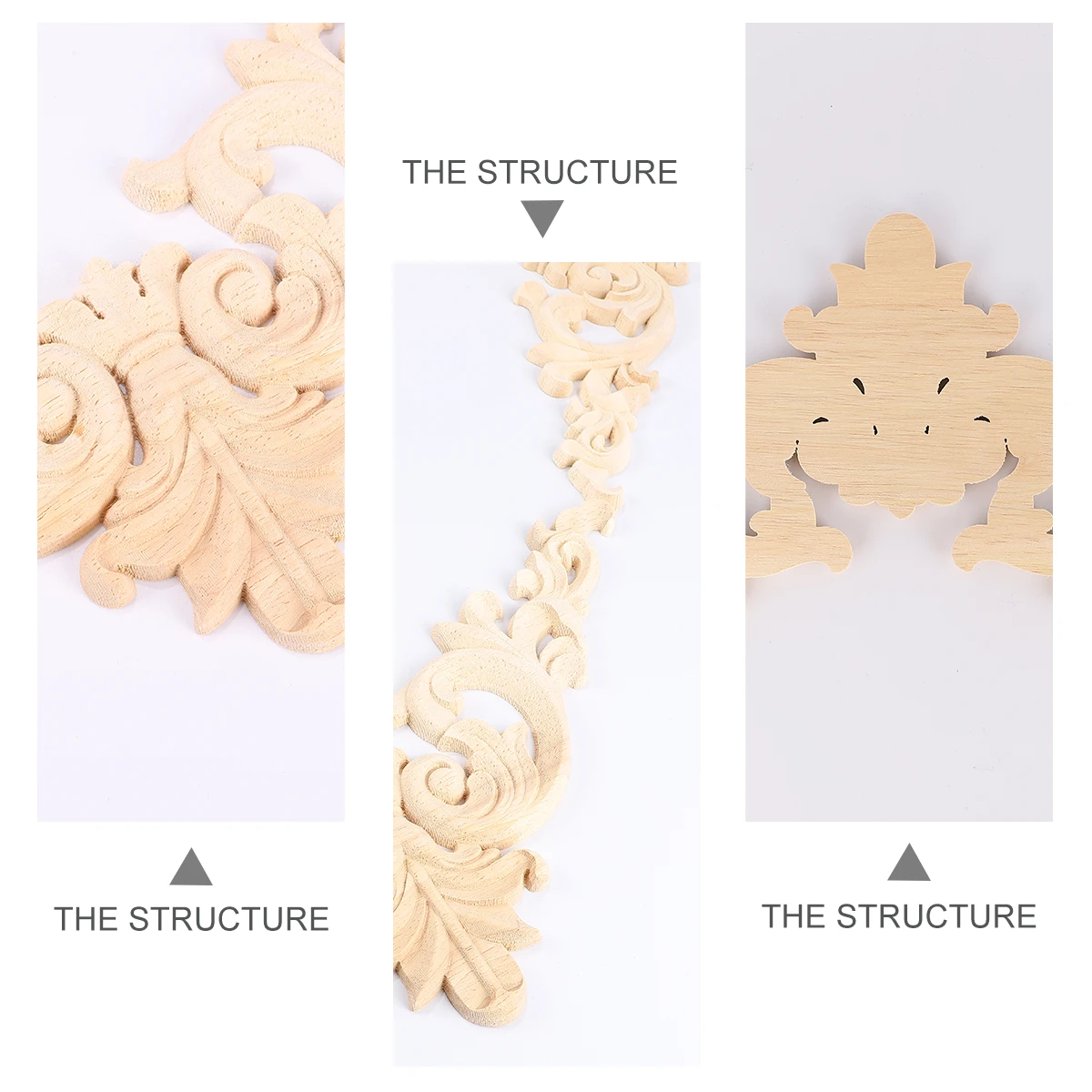4Pcs Wood Carved Appliques High Quality Solid Wood Decoration Wall Door Furniture DIY Elegant Pattern Wooden Decals Eco Friendly
4Pcs Wood Carved Appliques High Quality Solid Wood Decoration Wall Door Furniture DIY Elegant Pattern Wooden Decals Eco Friendly