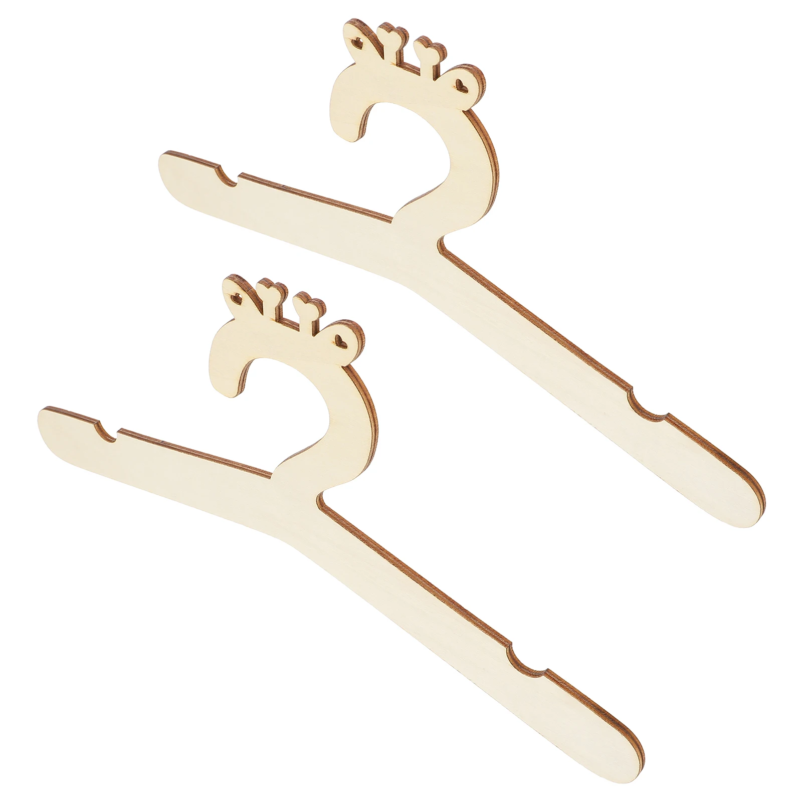 2Pcs Wooden Hangers Mini Clothes Rack Home Decor DIY Baby Clothes Hanger Closet ganizer Smooth Surface Kids Prop
2Pcs Wooden Hangers Mini Clothes Rack Home Decor DIY Baby Clothes Hanger Closet ganizer Smooth Surface Kids Prop