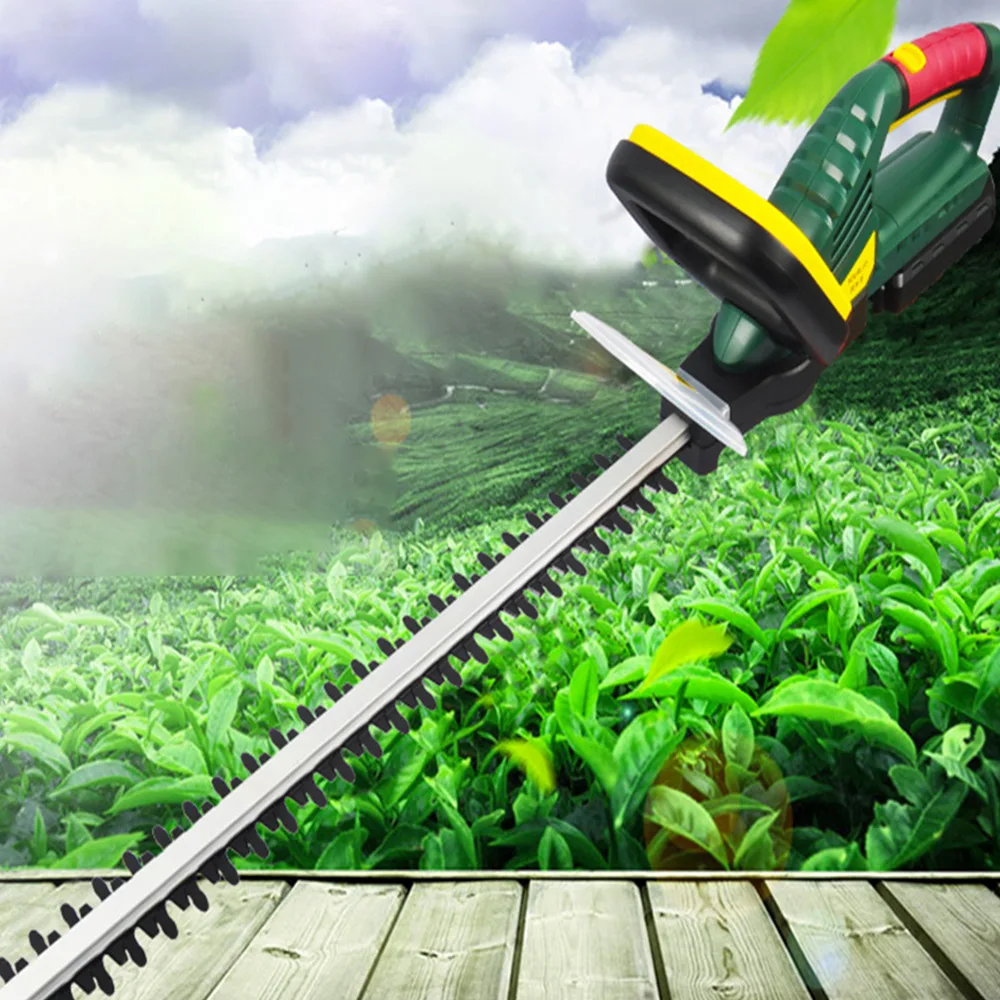 20V Cordless Hedge Trimmer Electric Household Trimmer Pruning Saw Quick Charge Rechargeable with 510mm Blade 1400rpm
20V Cordless Hedge Trimmer Electric Household Trimmer Pruning Saw Quick Charge Rechargeable with 510mm Blade 1400rpm