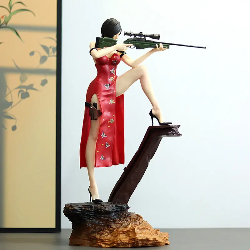 Bandai Resident Evil Ada Wong Red Cheongsam Sniper Gk Action Figure Model Desktop Ornament Collectible Gift For Male Game Fans
Bandai Resident Evil Ada Wong Red Cheongsam Sniper Gk Action Figure Model Desktop Ornament Collectible Gift For Male Game Fans