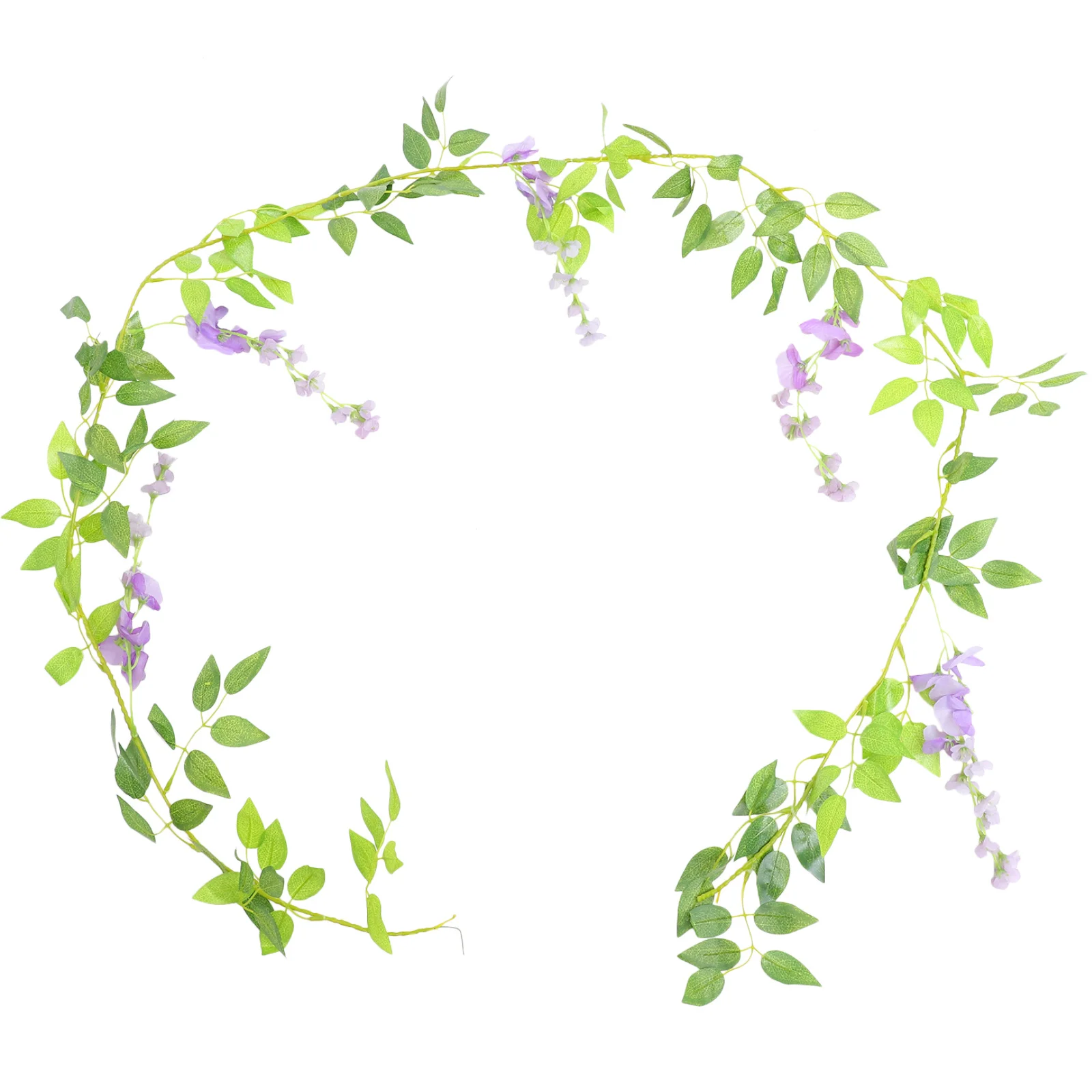 Artificial Wisteria Vine Fake Green Leaves Decorative Wedding Party Hanging Flower Garland Wall Decor Artificial Wisteria Vine 
Artificial Wisteria Vine Fake Green Leaves Decorative Wedding Party Hanging Flower Garland Wall Decor Artificial Wisteria Vine