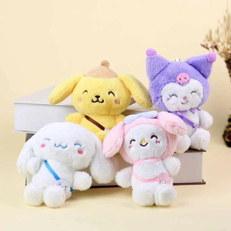 Sanrio плюшевые игрушки брелок Kawaii сумка рюкзак автомобильные брелки украшения кулон праздник Рождественский подарок для маленьких детей
Sanrio плюшевые игрушки брелок Kawaii сумка рюкзак автомобильные брелки украшения кулон праздник Рождественский подарок для маленьких детей