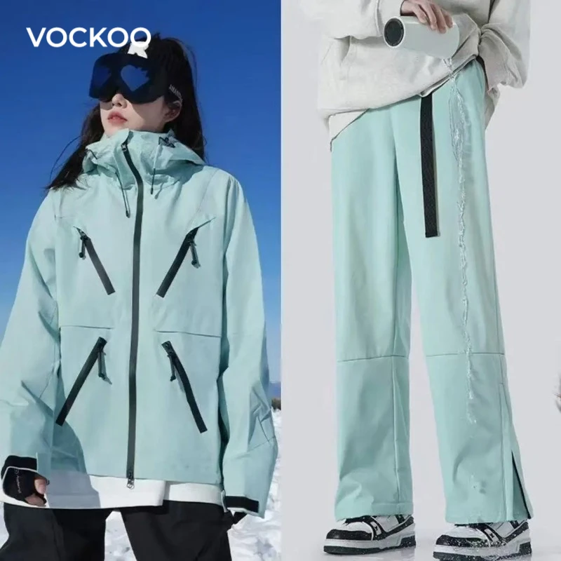 vockoo Waterproof Snowsuit Winter Men Zipper Magic Tape Snowsuit Thiened Fce Lined ex Warm Skiing Suit Outdoor Cam Trav
vockoo Waterproof Snowsuit Winter Men Zipper Magic Tape Snowsuit Thiened Fce Lined ex Warm Skiing Suit Outdoor Cam Trav