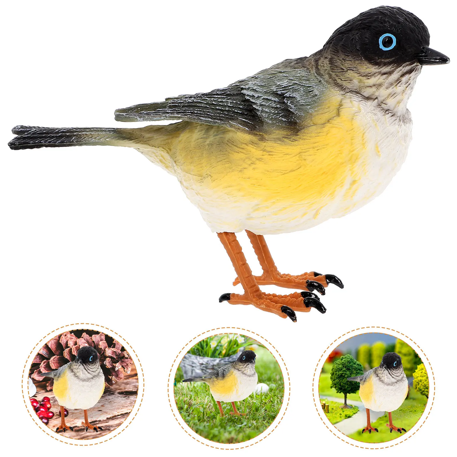 Delicate Micro Landscape Bird Ornament PVC Material Lifelike Small Bird Decor Desktop Garden Indoor Outdoor Decoration Adornment
Delicate Micro Landscape Bird Ornament PVC Material Lifelike Small Bird Decor Desktop Garden Indoor Outdoor Decoration Adornment
