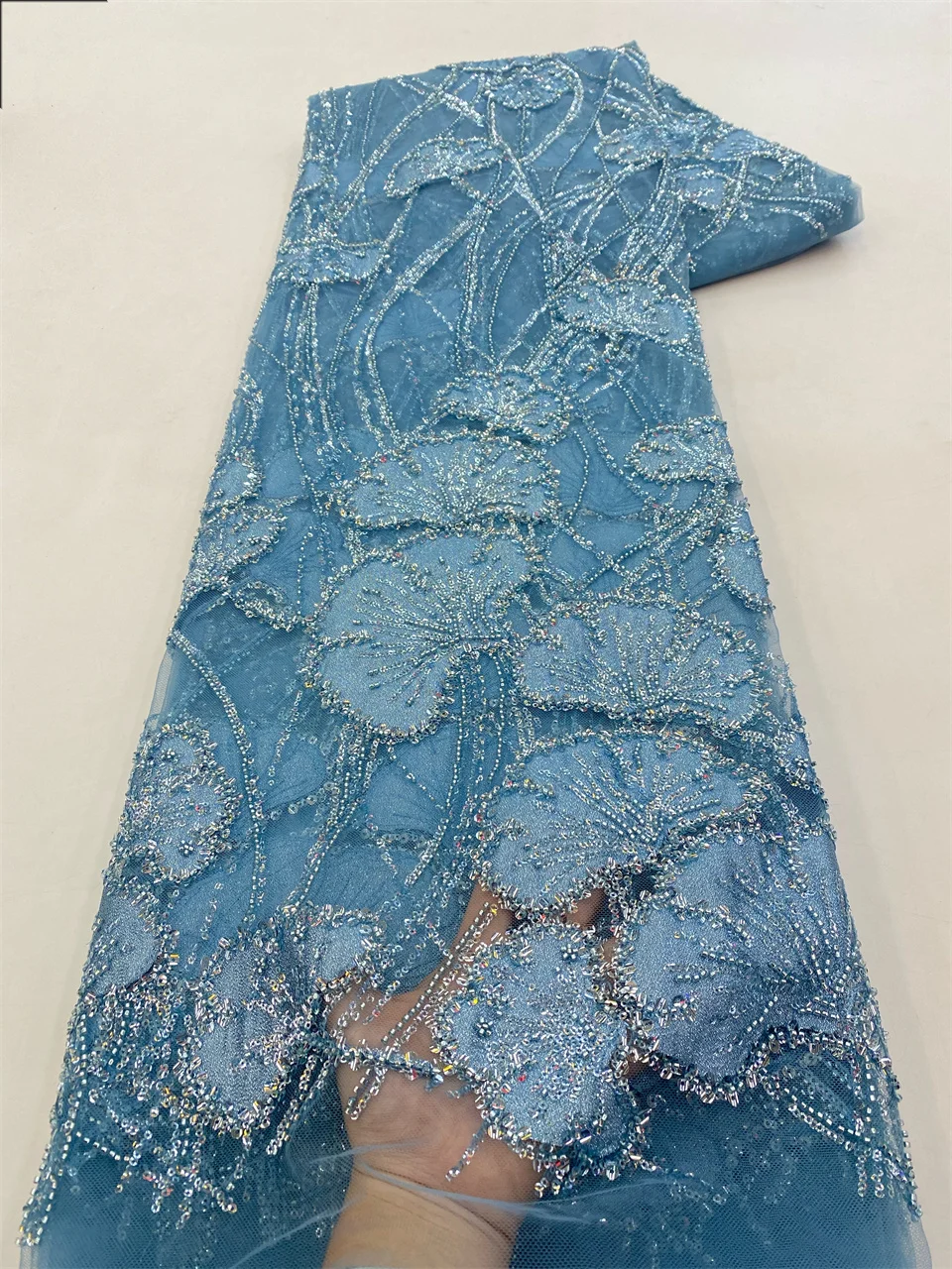 African Lace Fabric 2023 Handmade Beaded Lace Fabric France Sequins Nigerian Embroidery Bridal Lace Fabric for Sewing NXZ5841
African Lace Fabric 2023 Handmade Beaded Lace Fabric France Sequins Nigerian Embroidery Bridal Lace Fabric for Sewing NXZ5841