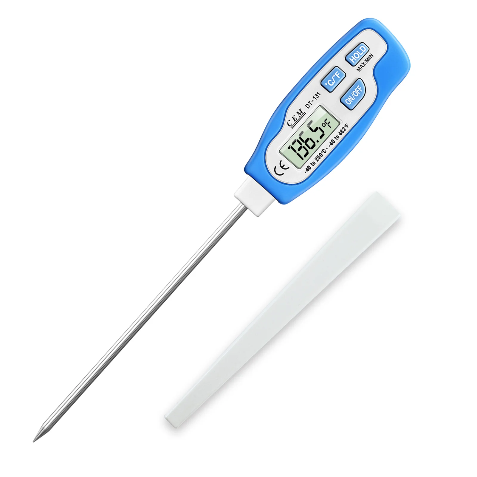 CEM DT-131 Household Fast Response High Accuracy Electronic Meat Thermometer House Kitchen Use Digital Temperature Tester
CEM DT-131 Household Fast Response High Accuracy Electronic Meat Thermometer House Kitchen Use Digital Temperature Tester