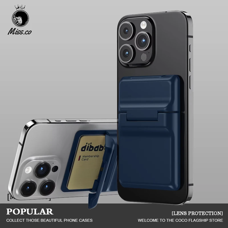 Credit Card Holder Magnetic Wallet Phone Bag For iPhone Case Xiaomi Huawei ID Card Holder Back Cover
Credit Card Holder Magnetic Wallet Phone Bag For iPhone Case Xiaomi Huawei ID Card Holder Back Cover