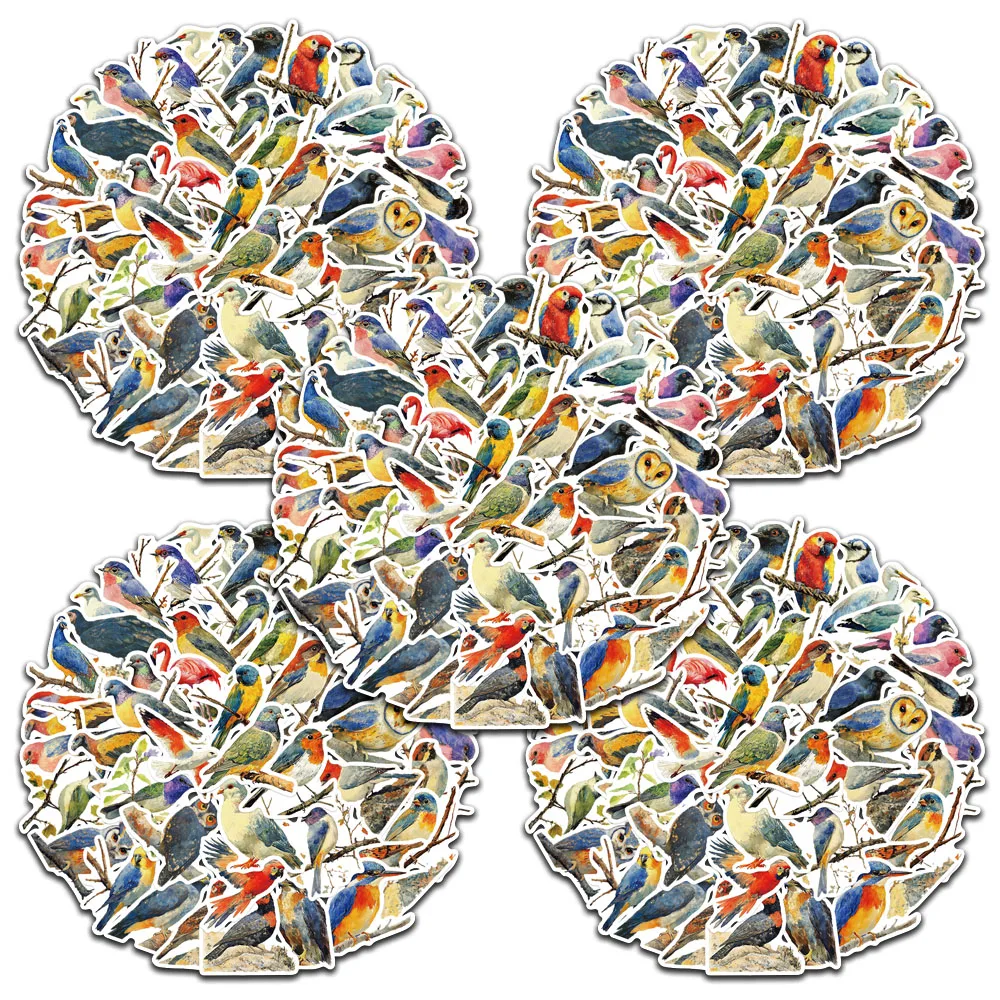 5 sets Retro Cartoon Watercolor Birds Graffiti Stickers For Laptop Water Bottle Luggage Guitar Notebook Waterproof Vinyl Decals
5 sets Retro Cartoon Watercolor Birds Graffiti Stickers For Laptop Water Bottle Luggage Guitar Notebook Waterproof Vinyl Decals