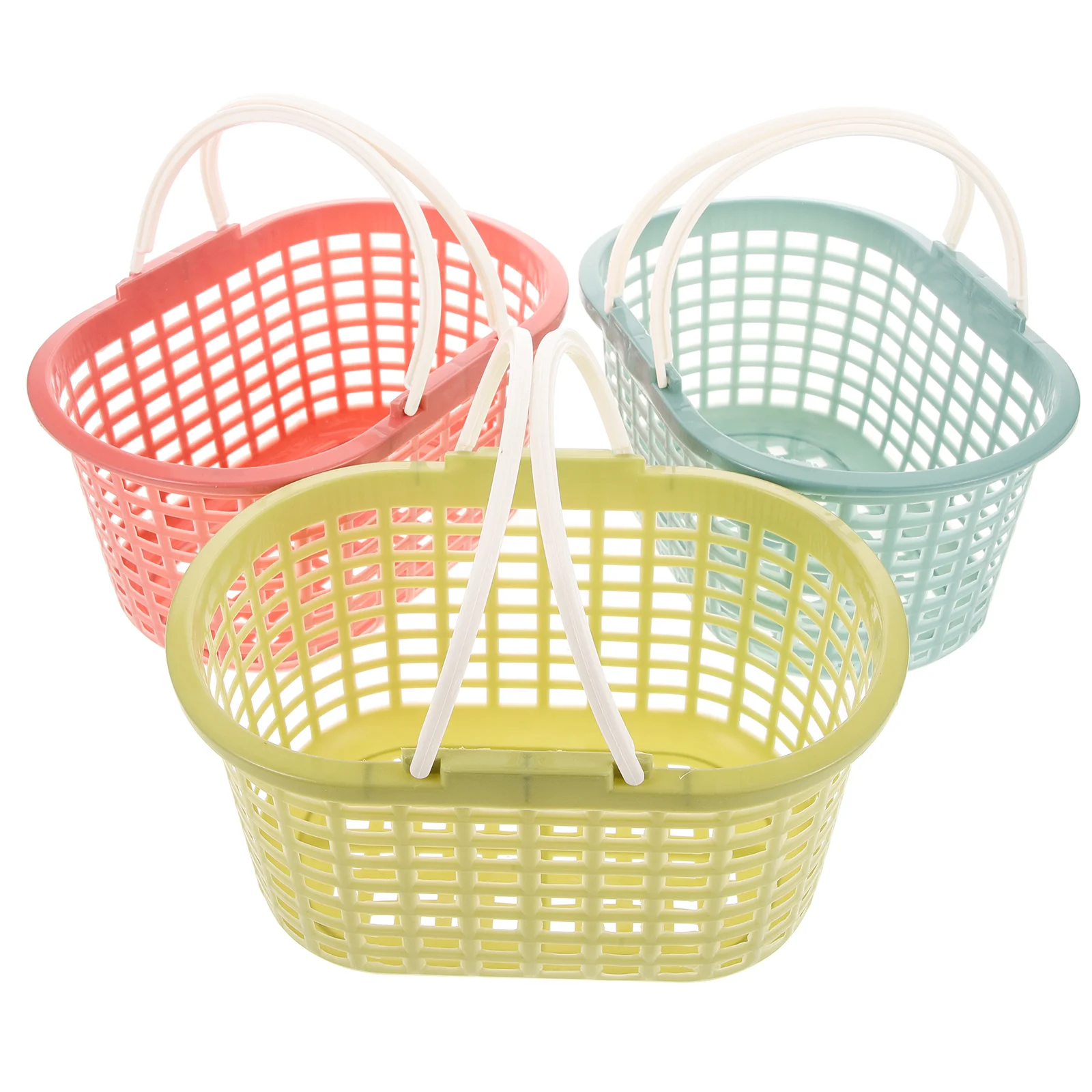 3 Pcs Bag Strawberry Basket Small Hamper Portable Shower Shopping Basket/carrier Plastic Baskets with Handles Travel
3 Pcs Bag Strawberry Basket Small Hamper Portable Shower Shopping Basket/carrier Plastic Baskets with Handles Travel