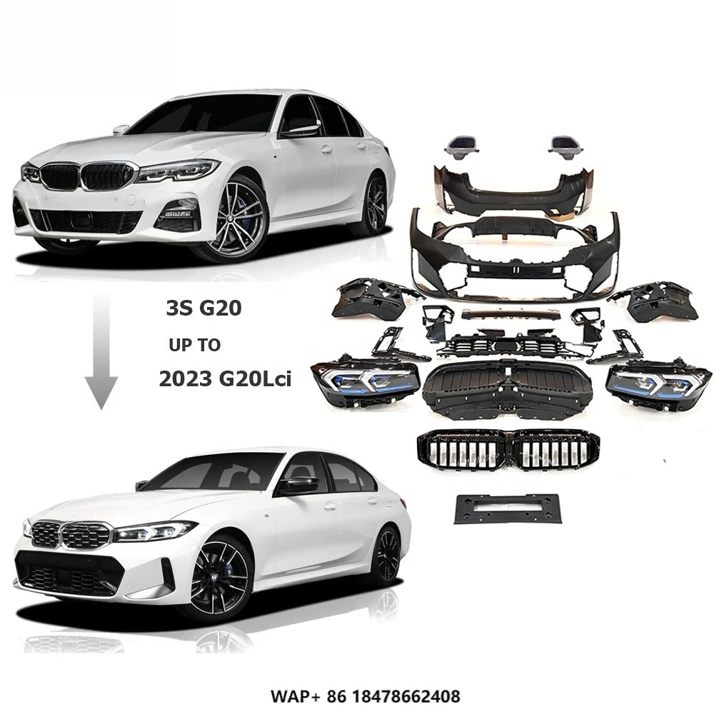 3 Series G20 Old Upgrade to G20 Lci 2023 Body Kit for G20 Car Bumpers Exterior Accessories Kits
3 Series G20 Old Upgrade to G20 Lci 2023 Body Kit for G20 Car Bumpers Exterior Accessories Kits
