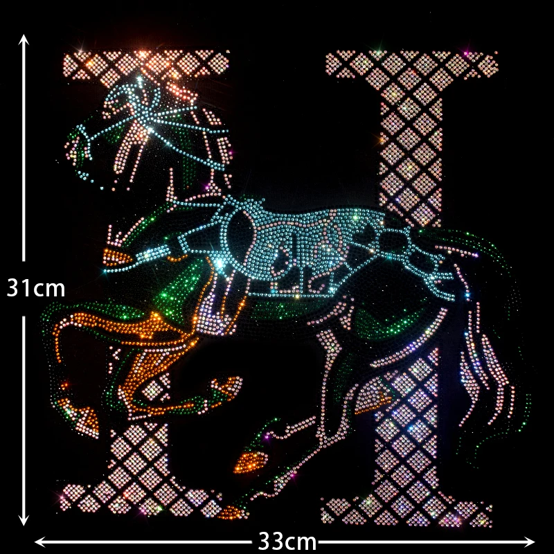 Hot fashion hot diamond horse color diamond sequins DIY clothes T-shirt decorative stickers Clothing Accessories
Hot fashion hot diamond horse color diamond sequins DIY clothes T-shirt decorative stickers Clothing Accessories