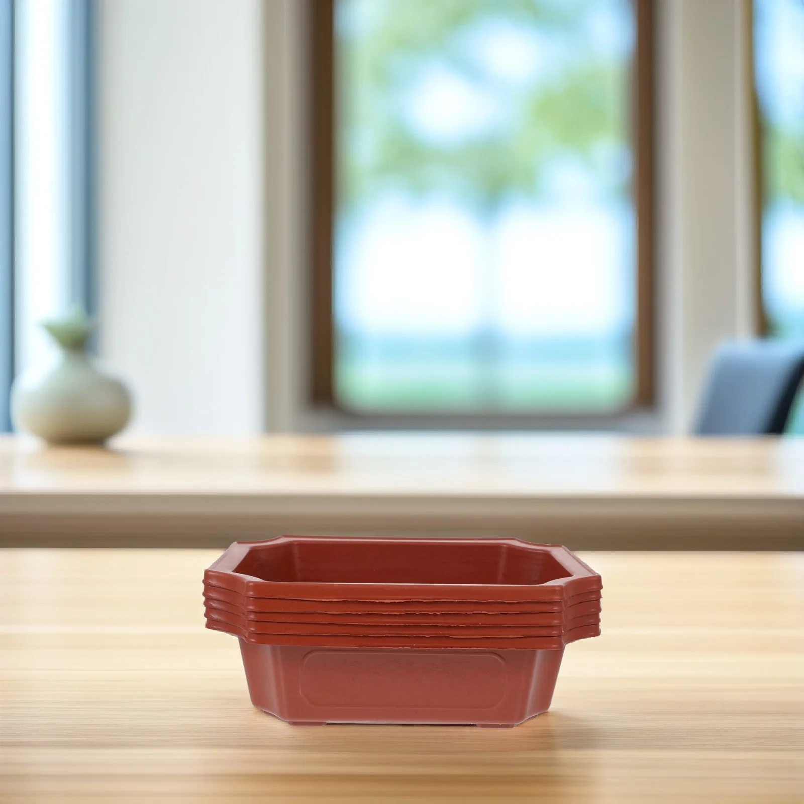 10pcs Thickened Plastic Bonsai Pot Lightweight Garden Planting Container For Home Office Indoor Outdoor Flowerpot Gardening
10pcs Thickened Plastic Bonsai Pot Lightweight Garden Planting Container For Home Office Indoor Outdoor Flowerpot Gardening