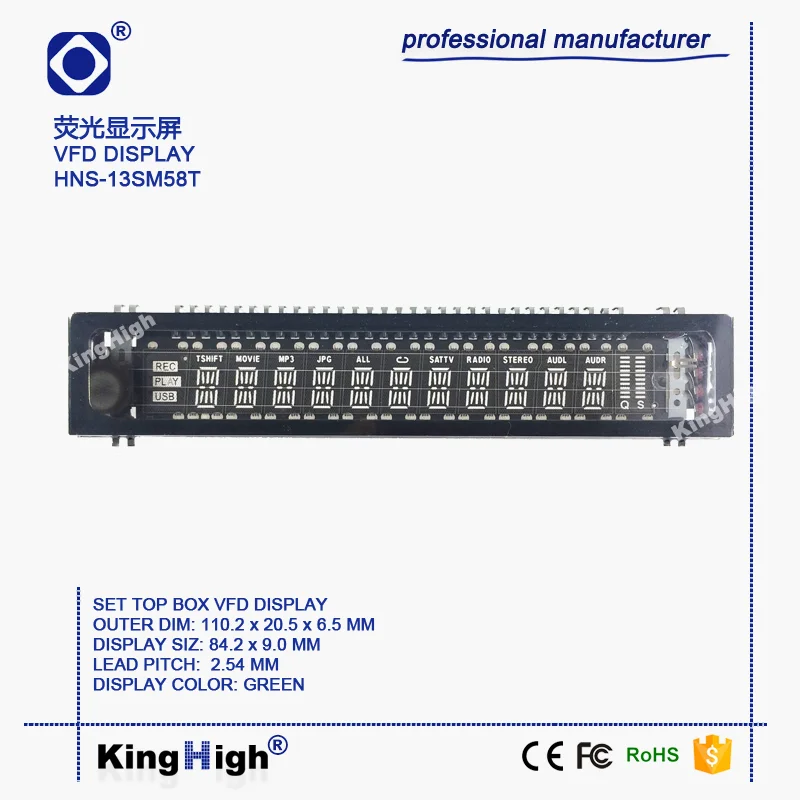 ТВ-приставка 11m Word 8hl-d1303w флуоресцентный экран VFD экран 13sm58t флуоресцентный Hld1303w
ТВ-приставка 11m Word 8hl-d1303w флуоресцентный экран VFD экран 13sm58t флуоресцентный Hld1303w