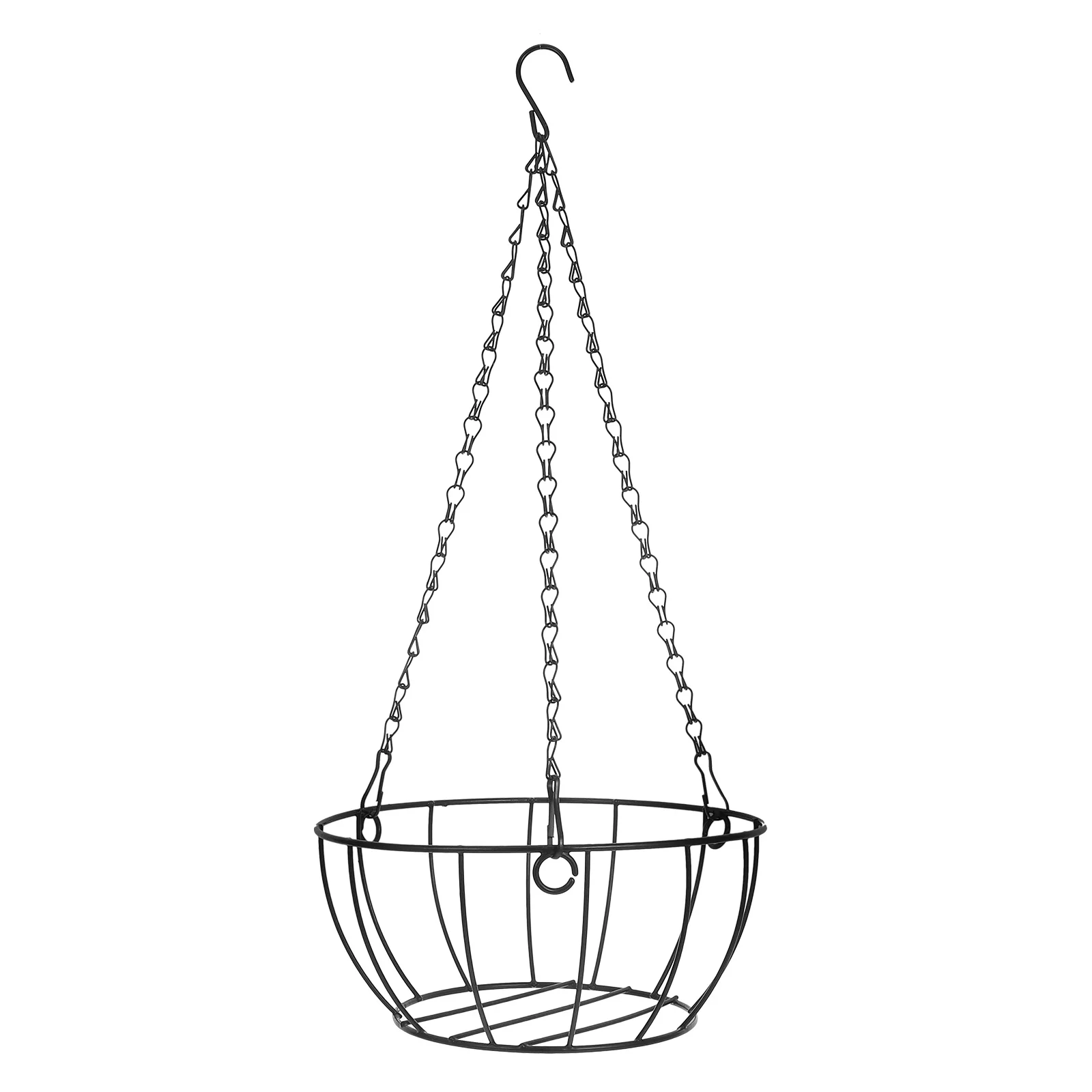 1pc Iron Hanging Flowerpot Basket Round Metal Wire Planter For Balcony Porch Indoor Outdoor Plants Durable Plant Holder Cage
1pc Iron Hanging Flowerpot Basket Round Metal Wire Planter For Balcony Porch Indoor Outdoor Plants Durable Plant Holder Cage