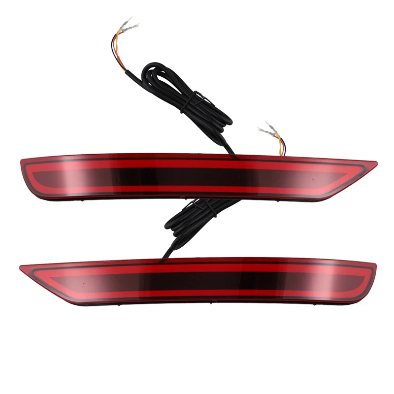 1 Pair LED Rear Bumper Reflector Tail Brake Signal Light Lamp For Subaru Forester 08-16
1 Pair LED Rear Bumper Reflector Tail Brake Signal Light Lamp For Subaru Forester 08-16