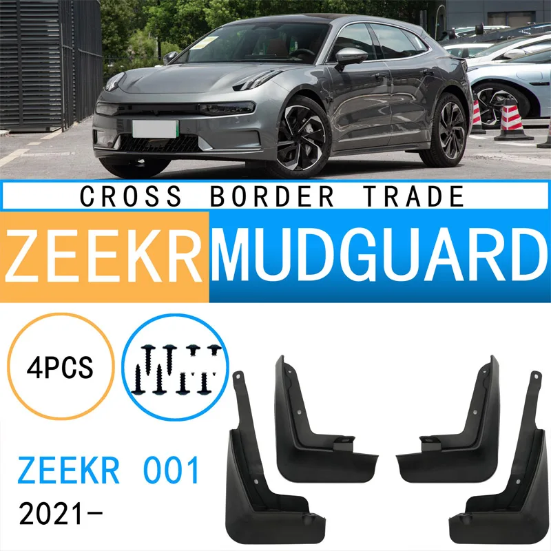 4PCS For 21-23 ZEEKR 001 Car Mudguards Cover Front and Rear Parts Splash Proof Cars Mudguard Mud Flaps Wheel Guards Accessories
4PCS For 21-23 ZEEKR 001 Car Mudguards Cover Front and Rear Parts Splash Proof Cars Mudguard Mud Flaps Wheel Guards Accessories