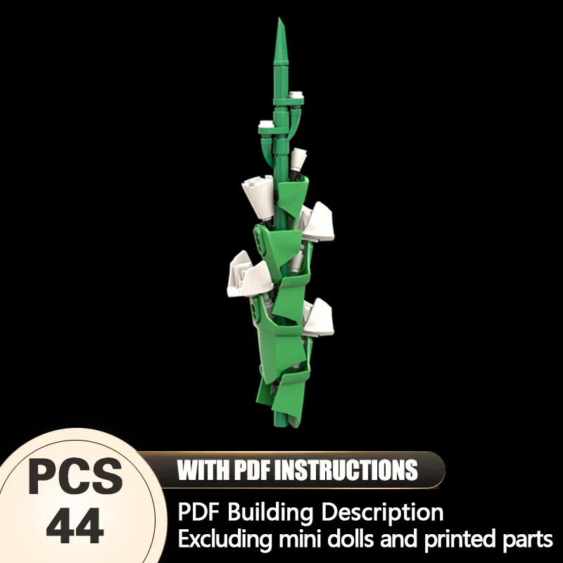 Creators Plant Series Model MOC Building Bricks Gladiolus Flower Modular Technology Gifts Holiday Assemble Children Toys Suit
Creators Plant Series Model MOC Building Bricks Gladiolus Flower Modular Technology Gifts Holiday Assemble Children Toys Suit