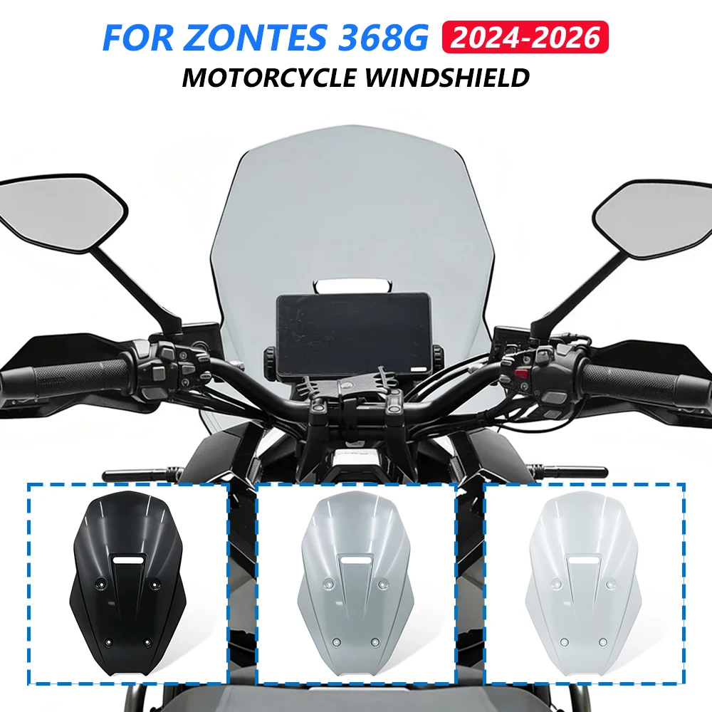 For Zontes 368G 368 G 2024-2026 2025 Motorcycles Aero Wind Deflector Front Windshield Windscreen Windproof Deflector Accessorie
For Zontes 368G 368 G 2024-2026 2025 Motorcycles Aero Wind Deflector Front Windshield Windscreen Windproof Deflector Accessorie