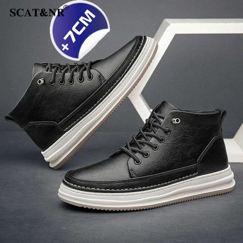 New casual sneakers men elevator shoes fashion sports shoes with hidden heels 6cm designer shoes man Daily life loafers
New casual sneakers men elevator shoes fashion sports shoes with hidden heels 6cm designer shoes man Daily life loafers
