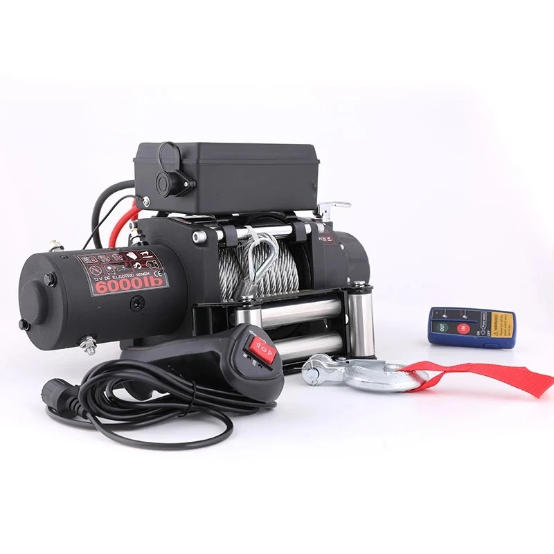 12v/24v 4x4 Electric Winch With Steel Winch Ropes 6000 Lbs Capacity
12v/24v 4x4 Electric Winch With Steel Winch Ropes 6000 Lbs Capacity