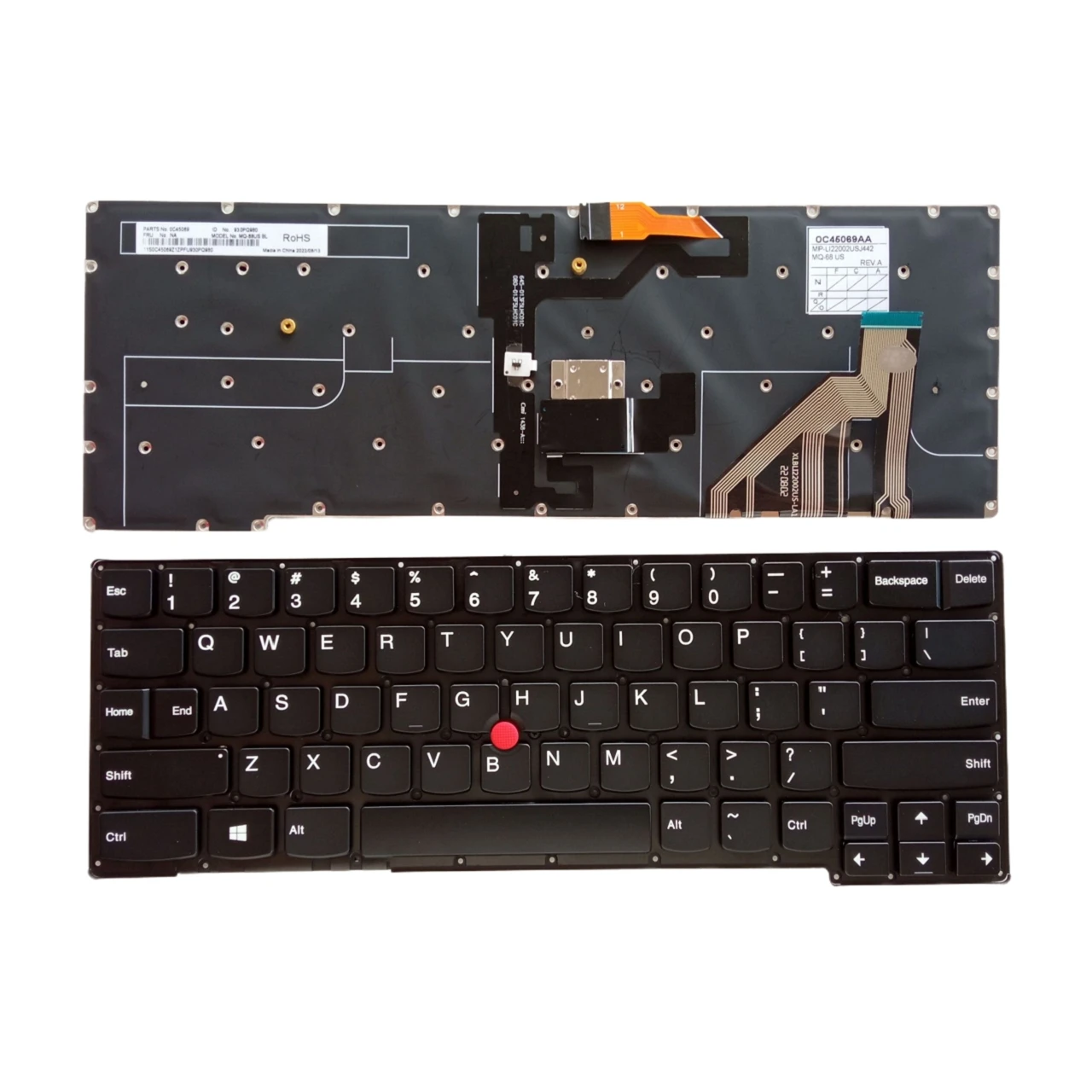 For Lenovo Thinkpad X1C 2014 / X1 Carbon gen 2 Laptop Keyboard Replacement US with Backlit
For Lenovo Thinkpad X1C 2014 / X1 Carbon gen 2 Laptop Keyboard Replacement US with Backlit