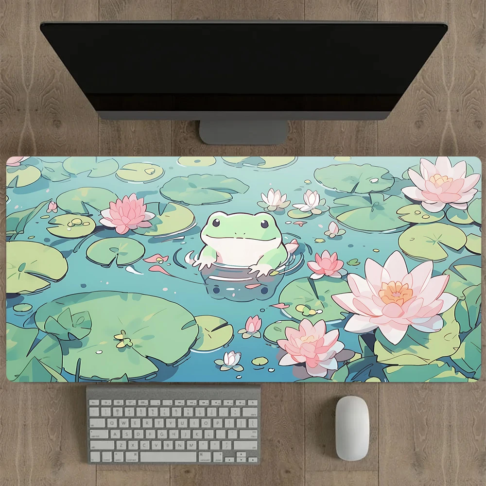 Oversized mouse pad Frog pattern rubber non-slip lock edge craft desk mat keyboard expansion gaming mats XXL office accessories
Oversized mouse pad Frog pattern rubber non-slip lock edge craft desk mat keyboard expansion gaming mats XXL office accessories