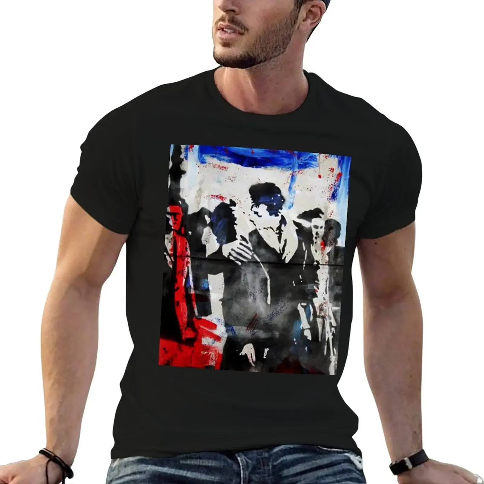 Robert Doisneau's famous kiss, one of the most iconic photos, reproduced by Fausto Novelli F&N T-Shirt
Robert Doisneau's famous kiss, one of the most iconic photos, reproduced by Fausto Novelli F&N T-Shirt