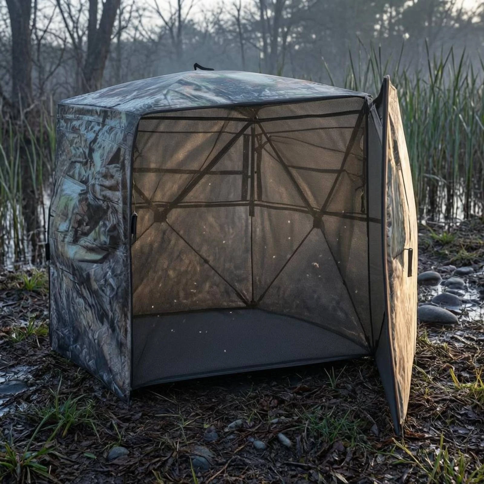 Instant-Deploy Hunting Blind Hidden Design Blind Tent Hunting Shelter Tent Portable Outdoor Gear Wind Resistant for Hunters
Instant-Deploy Hunting Blind Hidden Design Blind Tent Hunting Shelter Tent Portable Outdoor Gear Wind Resistant for Hunters
