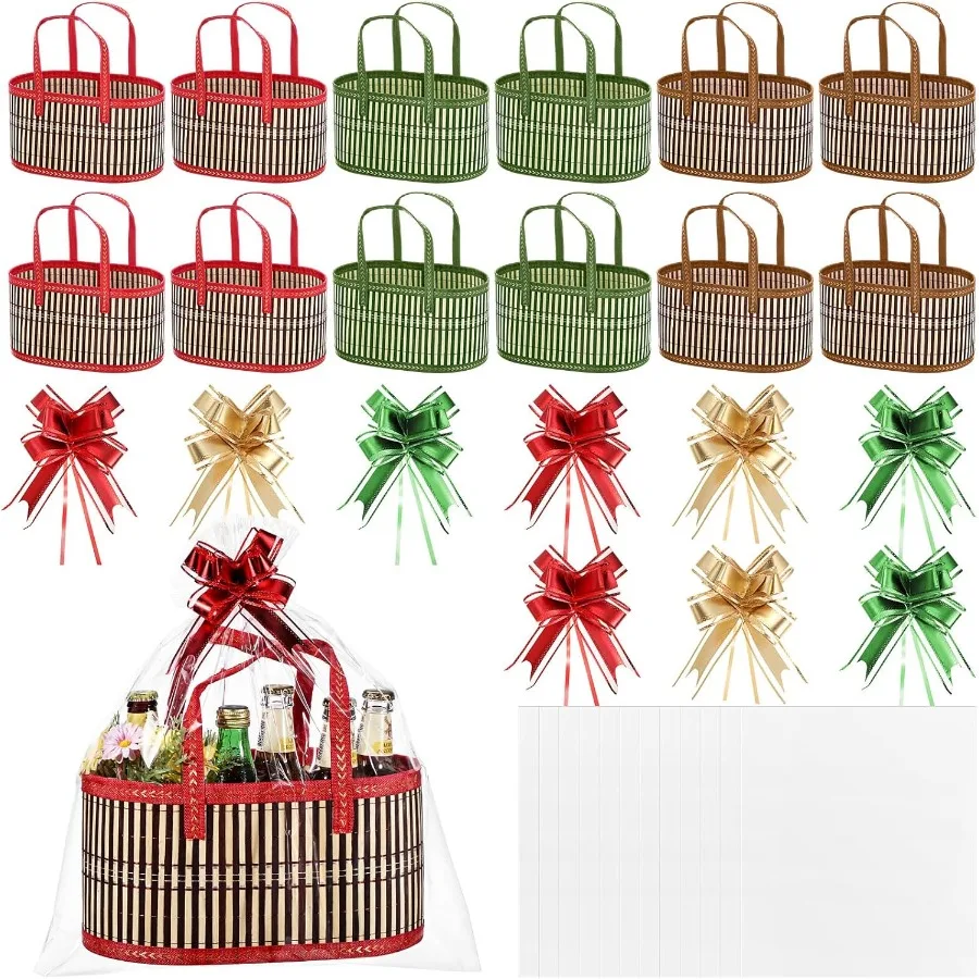 12-дюймовые агасеты для подарка Пустые большие тканые amoo Складная красная и зеленая рядная подарочная asket с иле целлопаном ag Rion для заполнения Cristma
12-дюймовые агасеты для подарка Пустые большие тканые amoo Складная красная и зеленая рядная подарочная asket с иле целлопаном ag Rion для заполнения Cristma