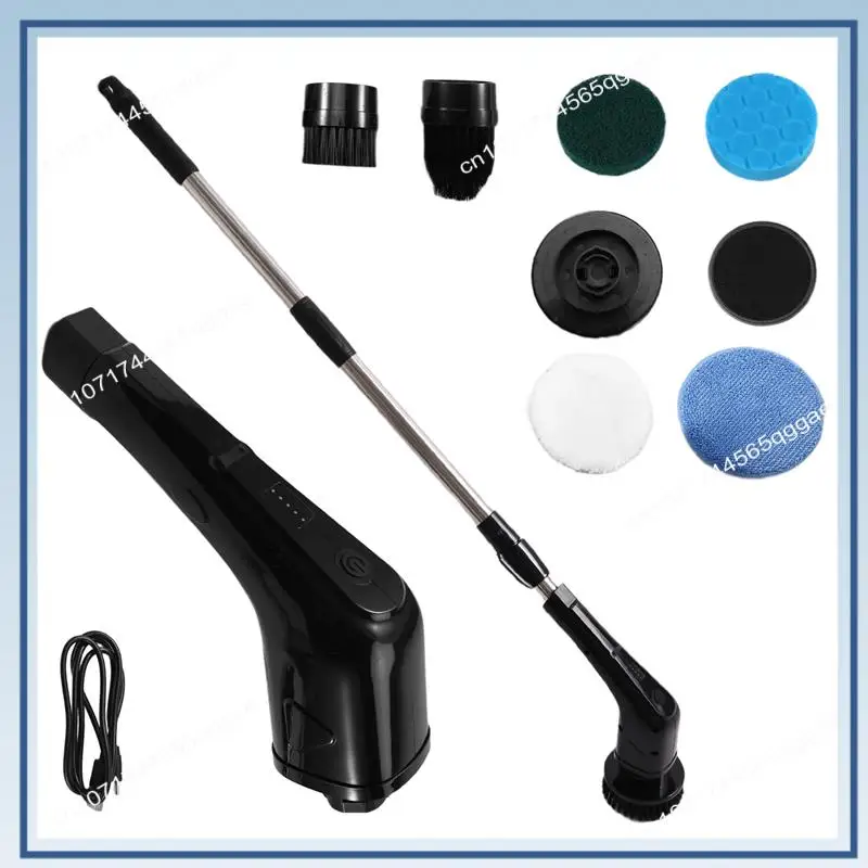 A67I Electric Cleaning Scrubber Cordless Powerful Scrub Brush Withadjustable Extension Long Handle Replaceable Brush Heads B
A67I Electric Cleaning Scrubber Cordless Powerful Scrub Brush Withadjustable Extension Long Handle Replaceable Brush Heads B