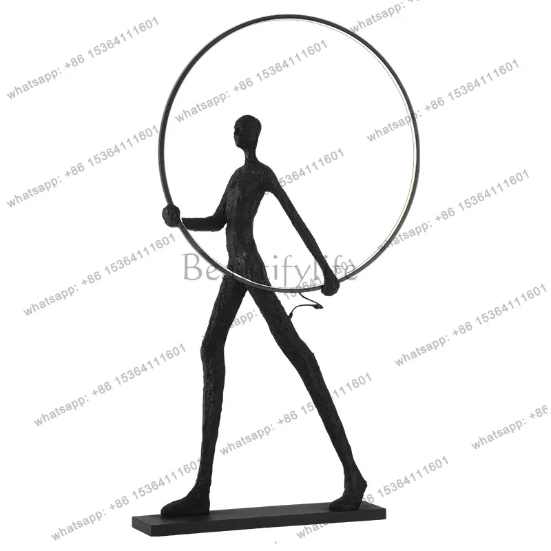 PG-Creative humanoid statue floor-to-ceiling large ornament Exhibition hall Sales office Abstract art luminous ornament
PG-Creative humanoid statue floor-to-ceiling large ornament Exhibition hall Sales office Abstract art luminous ornament