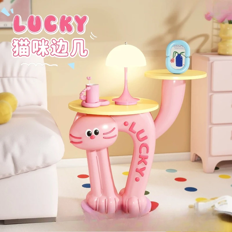 Cartoon Dopamine Cat Side Table, Living Room Sofa Side Coffee Table, Cute Pink Creative Corner Table, Children's Storage Shelf
Cartoon Dopamine Cat Side Table, Living Room Sofa Side Coffee Table, Cute Pink Creative Corner Table, Children's Storage Shelf