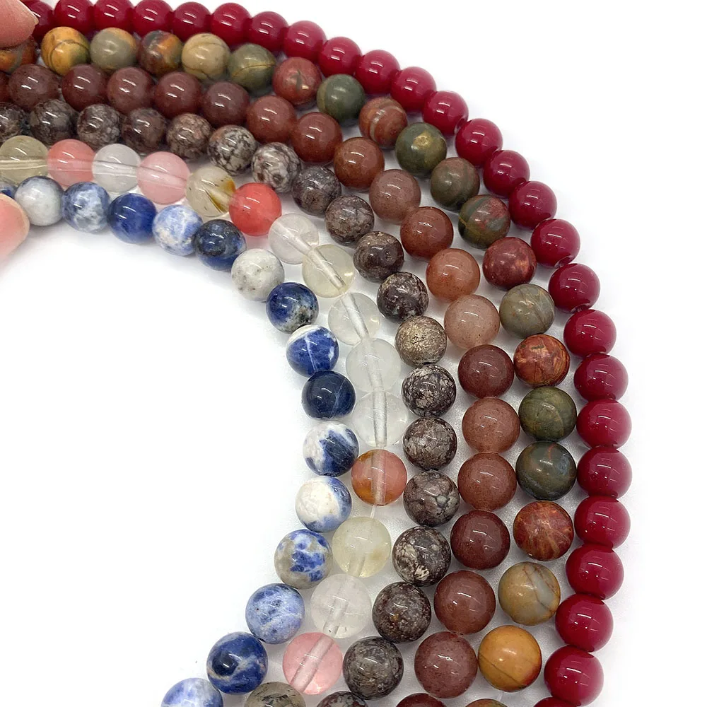 Natural Stone Loose Round Beads 10mm Polished Sodalite Matte Agate Straight-Hole Beads DIY Jewelry Making Supplies for Necklaces
Natural Stone Loose Round Beads 10mm Polished Sodalite Matte Agate Straight-Hole Beads DIY Jewelry Making Supplies for Necklaces