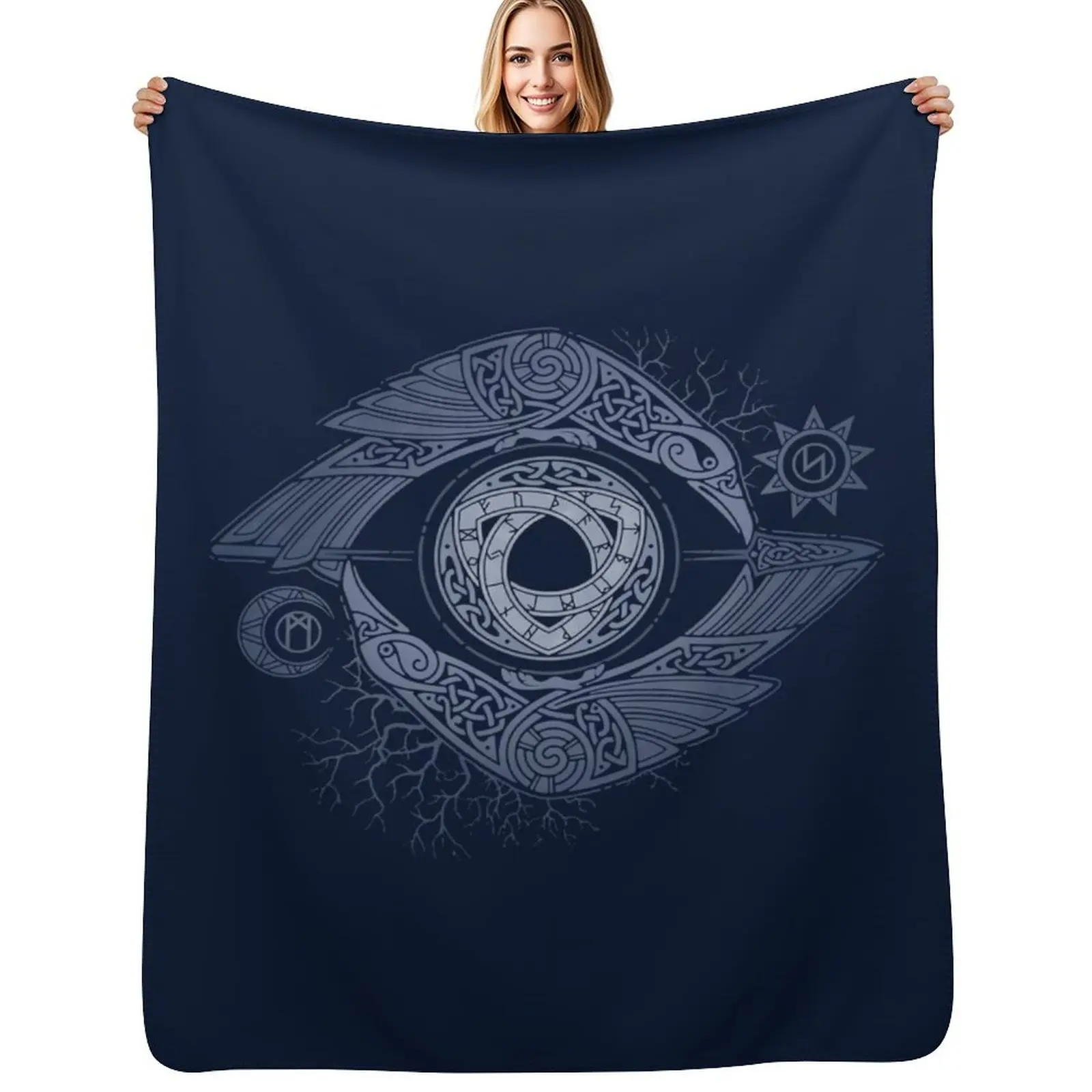ODIN'S EYE Throw Blanket sofa bed Single Soft Beds Large Blankets
ODIN'S EYE Throw Blanket sofa bed Single Soft Beds Large Blankets