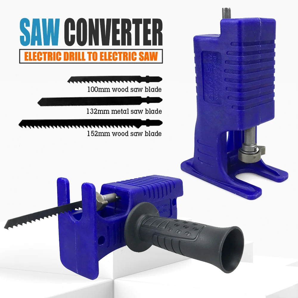 Electric Drill Modified To Electric Saws Reciprocating Saw Adapter Accessory Electric Saws Drill to Jig Saws Wood Cutting Tools
Electric Drill Modified To Electric Saws Reciprocating Saw Adapter Accessory Electric Saws Drill to Jig Saws Wood Cutting Tools